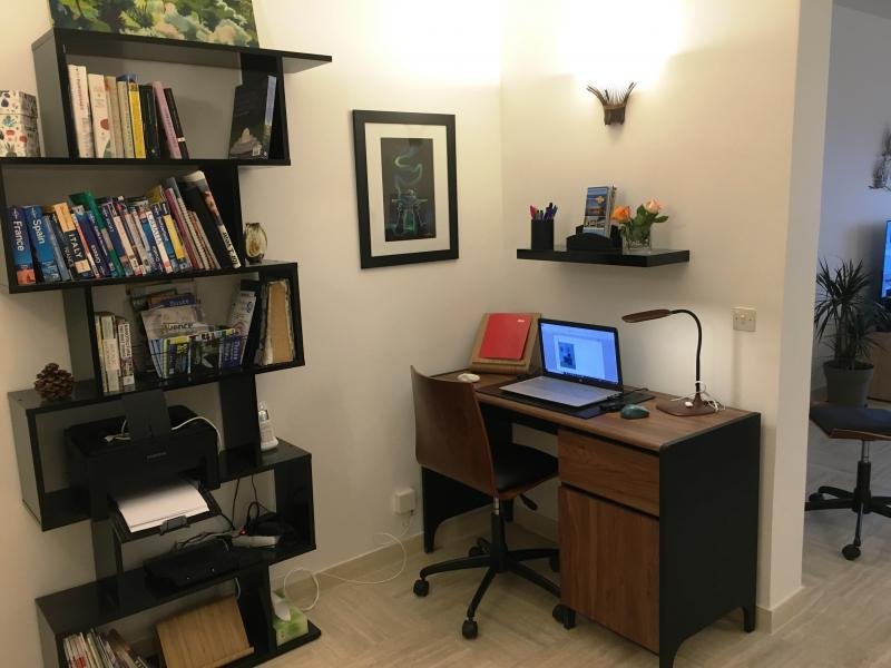 Office with printer and internet